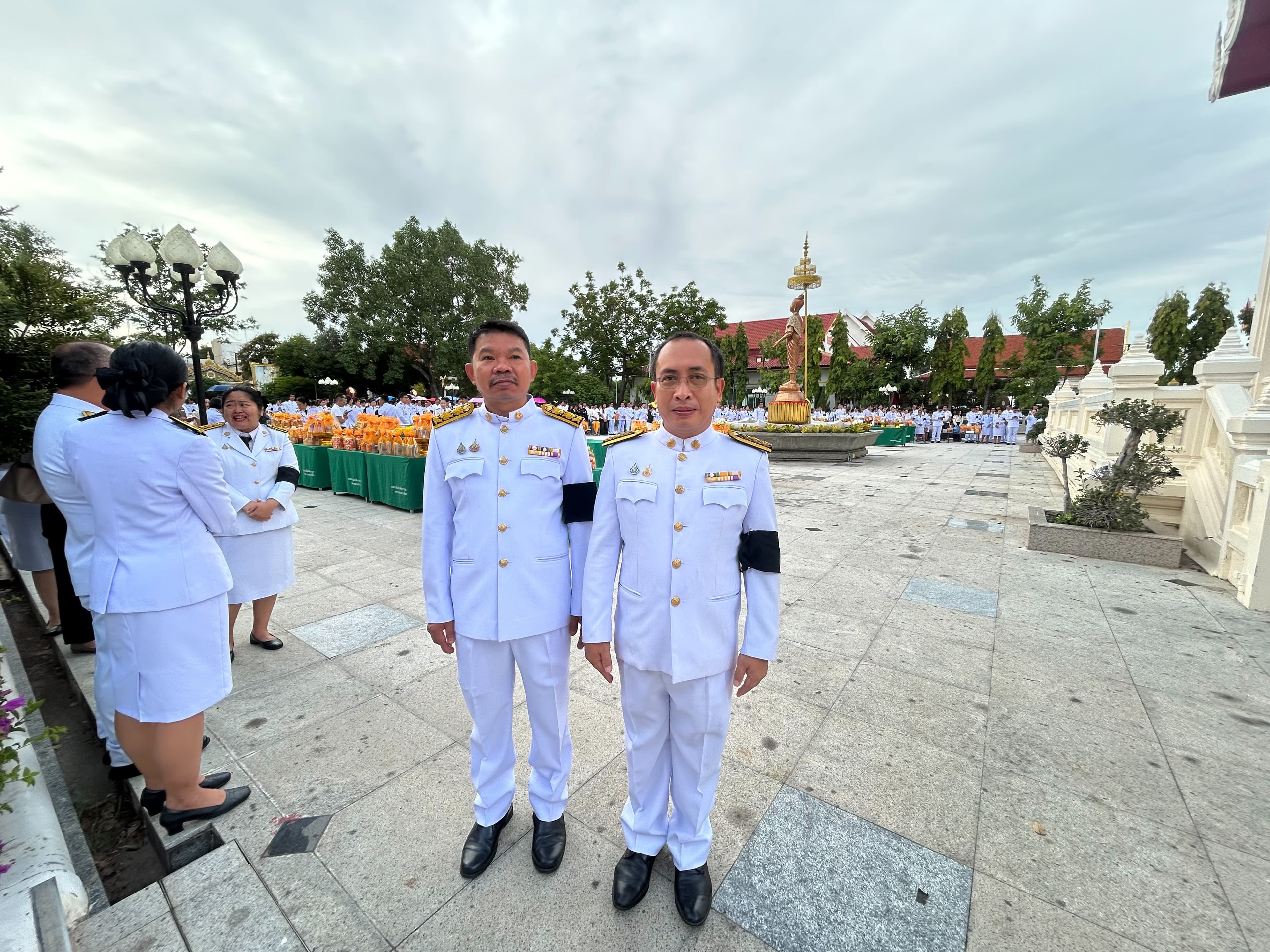 พิธีสวดพระพุทธมนต์และทำบุญตักบาตร ถวายพระราชกุศล เนื่องในวันคล้ายวันพระราชสมภพสมเด็จพระนางเจ้าสิริกิติ์ พระบรมราชินีนาถ พระบรมราชชนนีพันปีหลวง และวันแม่แห่งชาติ ๑๒ สิงหาคม ๒๕๖๙